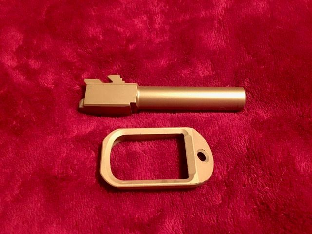 Glock 19 Gen 4 Agency MagWell / Barrel Combo Deal  2