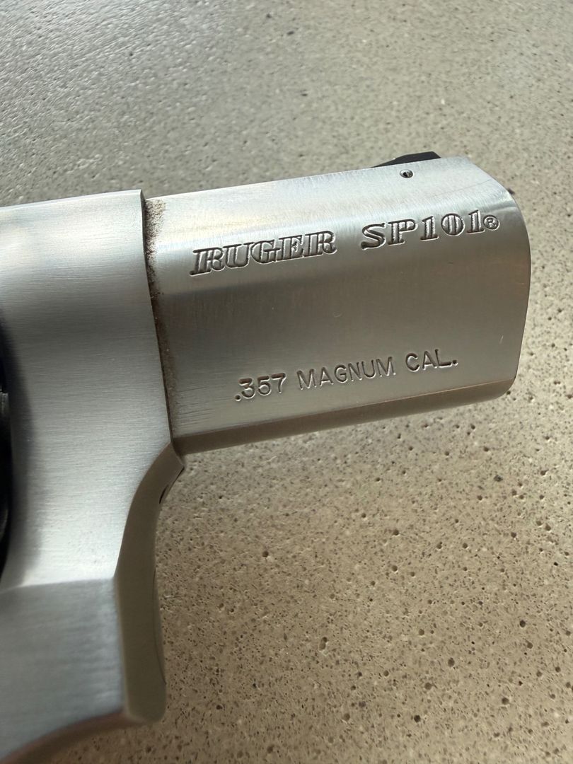 Ruger SP101 .357 mag 5