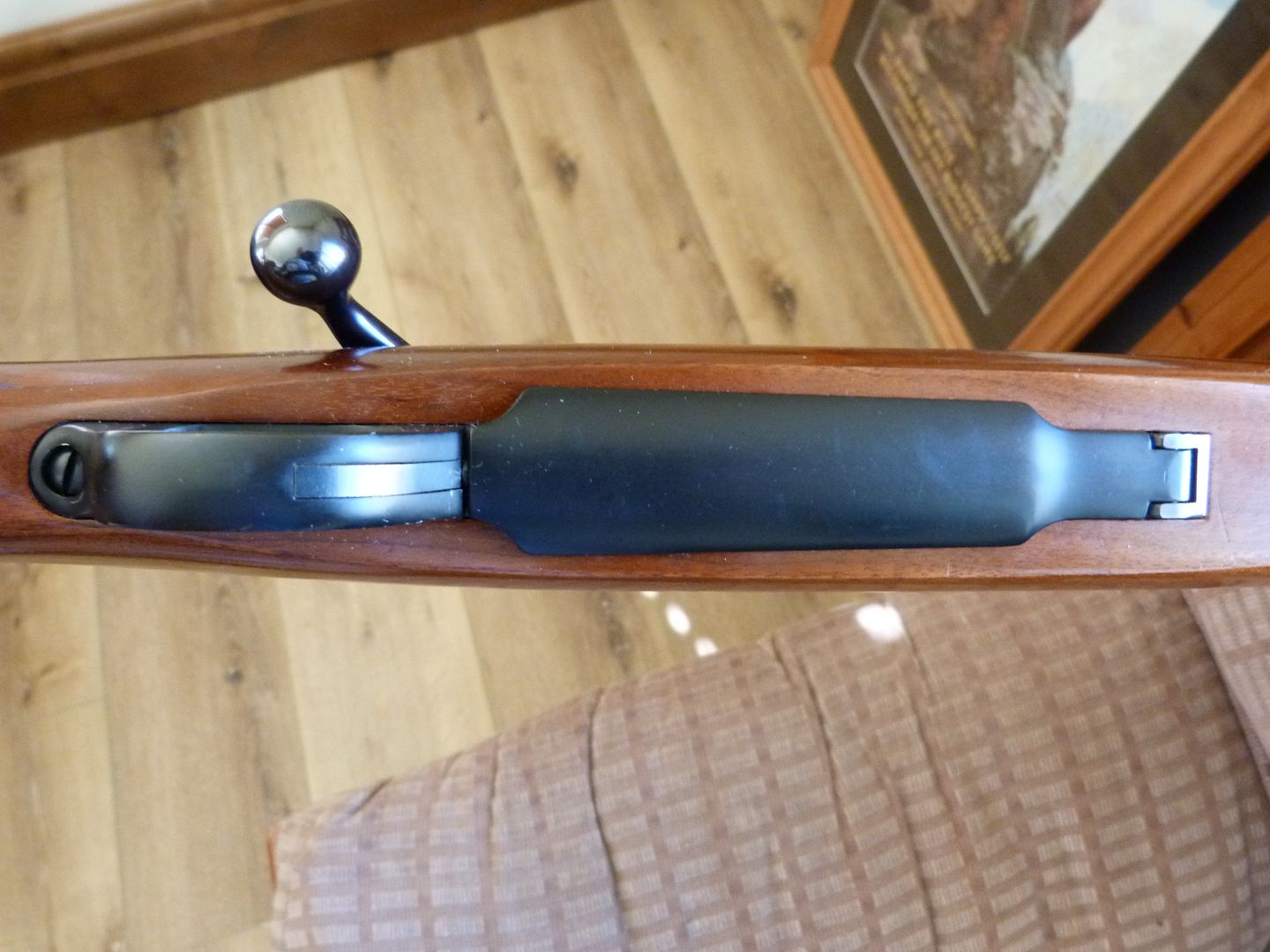 Ruger M77 338 Win Mag Rifle w Leupold 3-9x44 Scope - Mint condition - Made in 1975 4