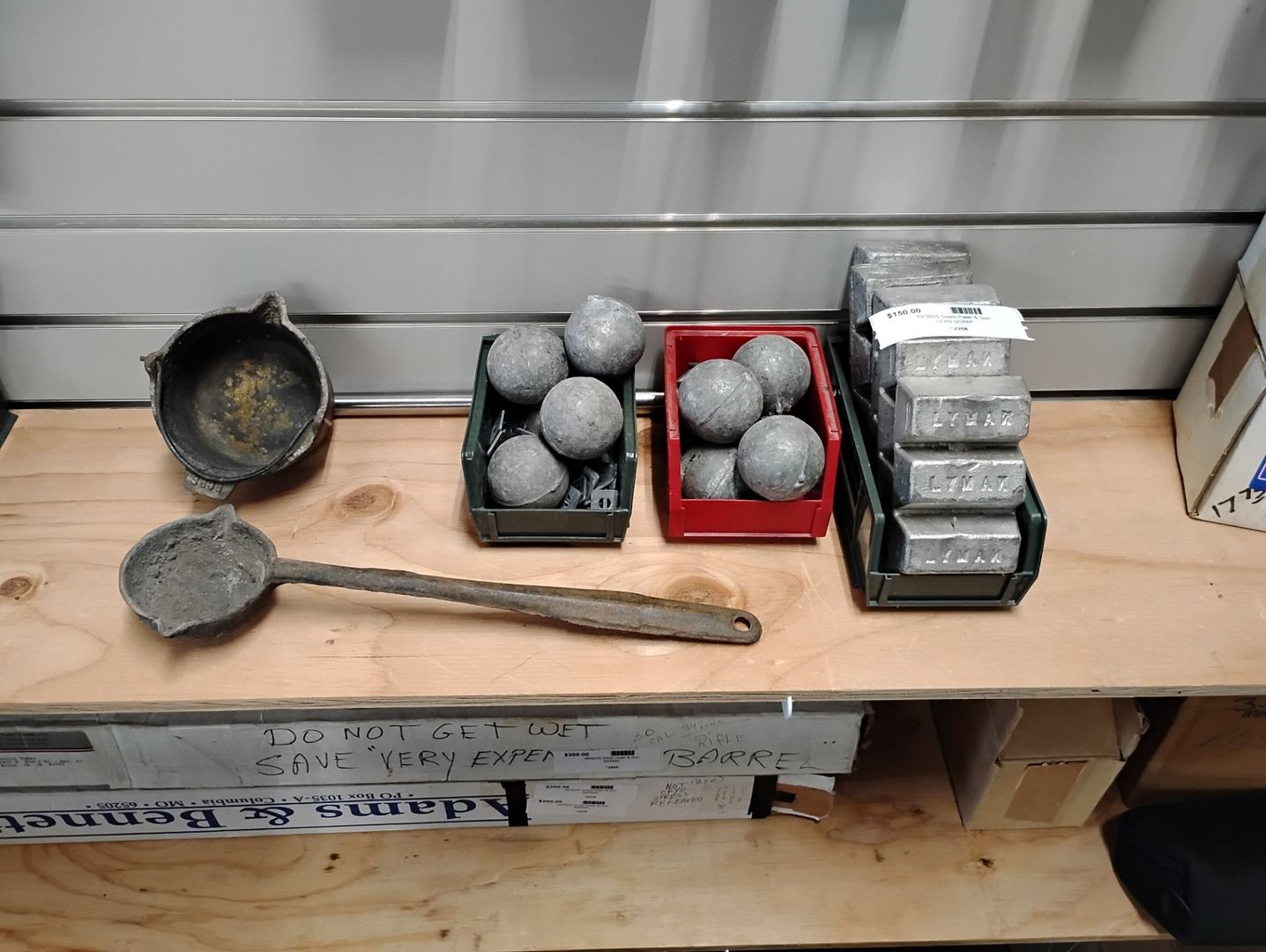 Lead Smelting Kit and 60lbs of Lead