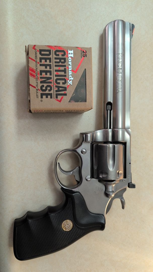 Colt King Cobra .357 6" barrel 1989