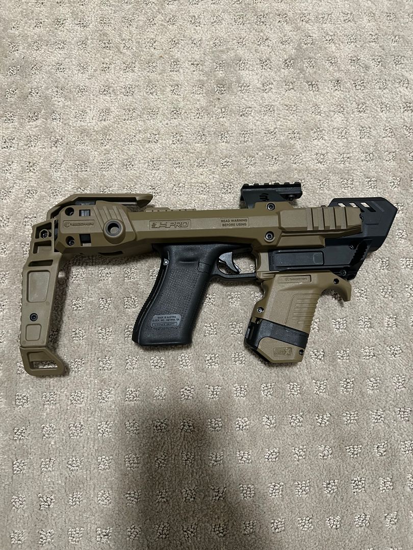 Glock 17 Gen 5 with S-Pro brace system