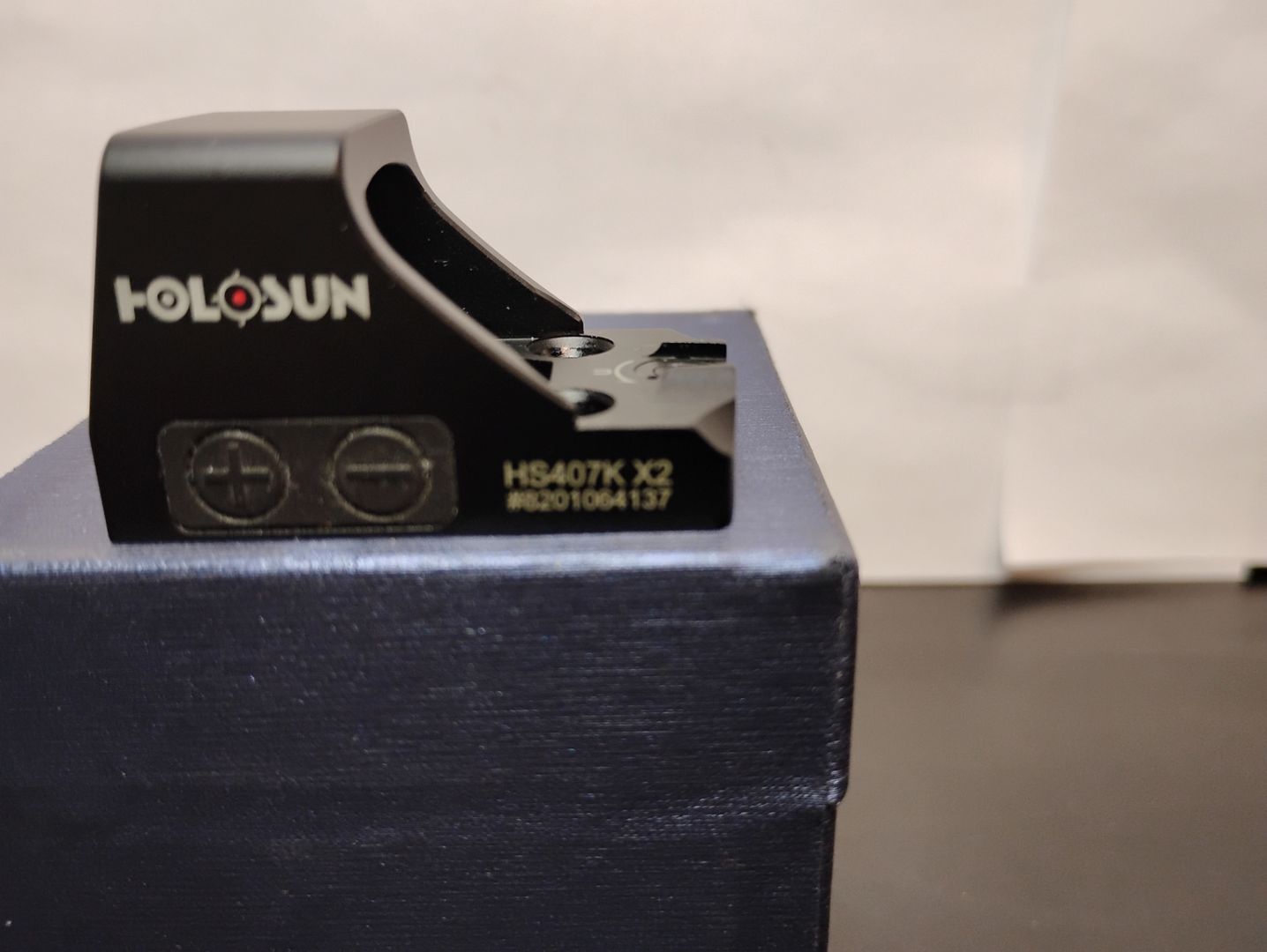 HOLOSUN HS407K X2 MOA Open Reflex Optical Sight Red Dot 2