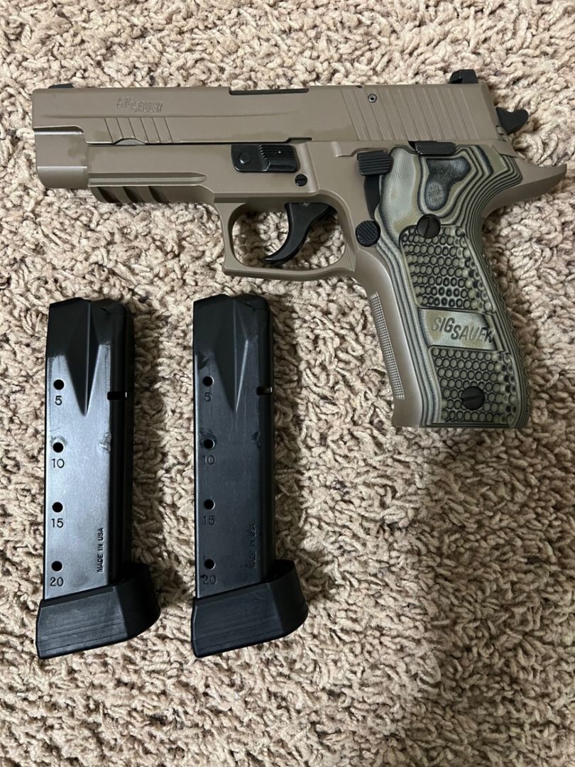 Sig Sauer P226 Scorpion 9mm Luger 4.4in FDE PVD Pistol - 10+1 Rounds 2