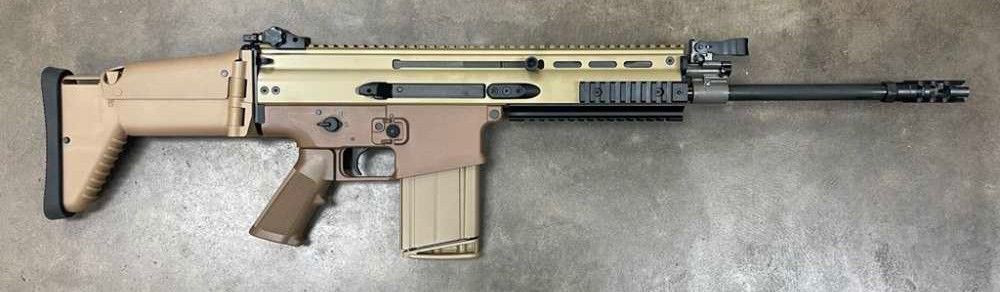 FN FNH SCAR 17S 17 NRCH FDE Semi-Auto 7.62x51 MM NATO .308 WIN 2