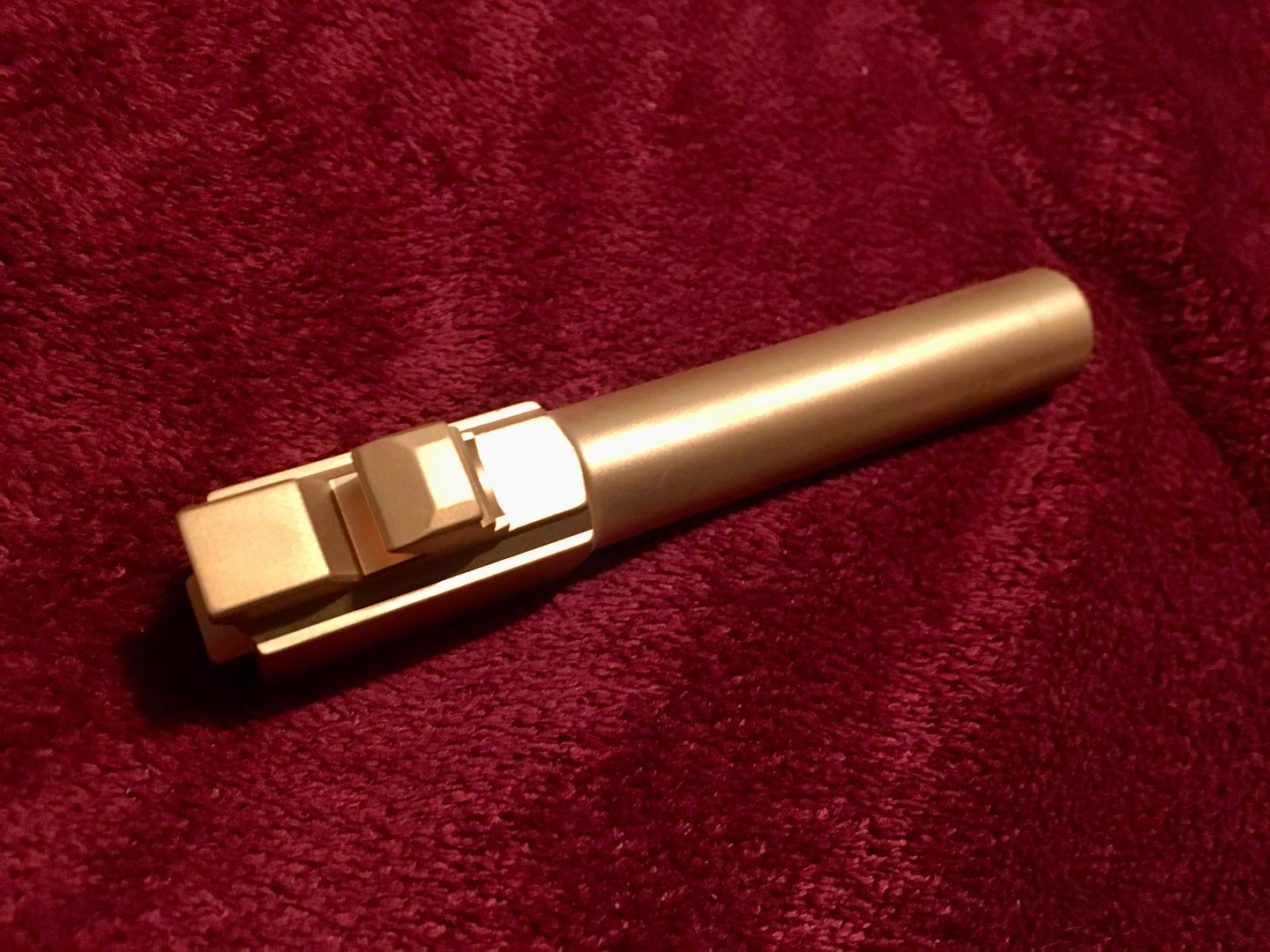 Glock 19 Gold TiN Crown Barrel 4