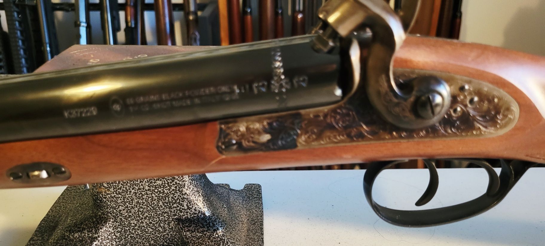 Pedersoli Double Barrel Shotgun cap and ball 2
