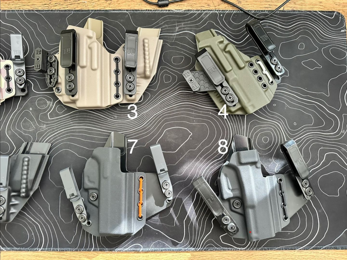 Various Tier 1 Concealed Holsters 4