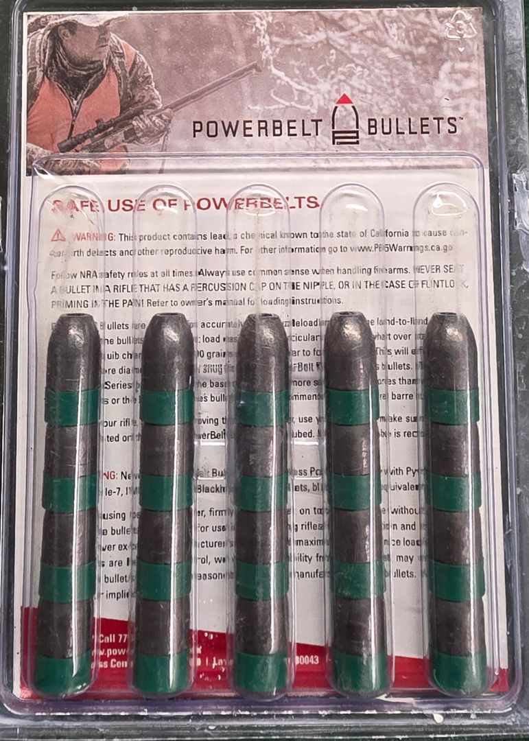 PowerBelt .50 Cal Lead Hollow Point 2