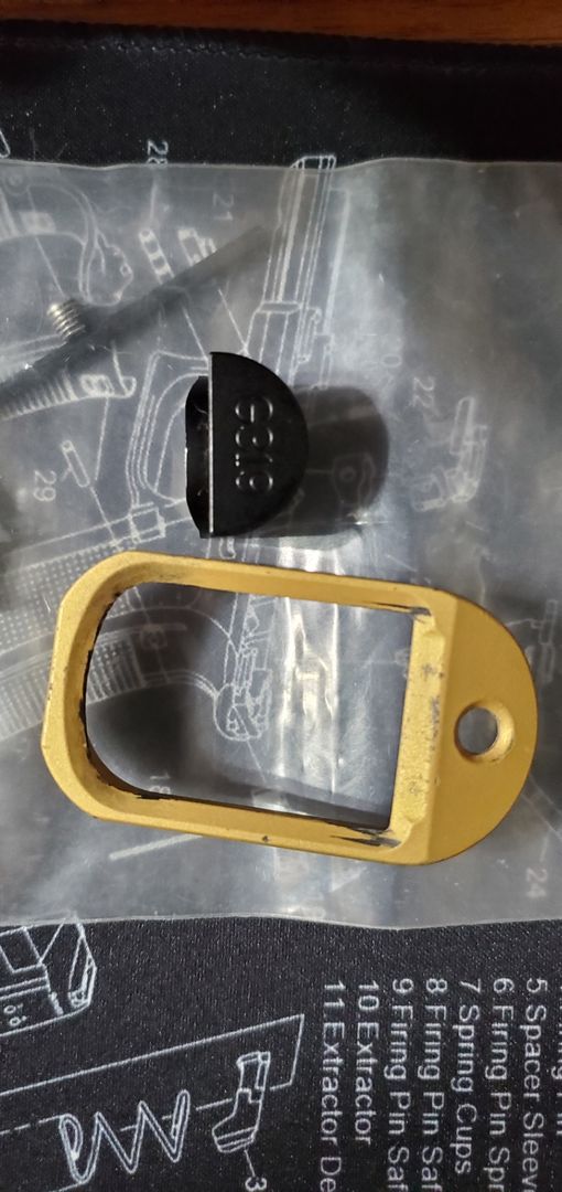 Glock 19 Agency Extended Magwell.