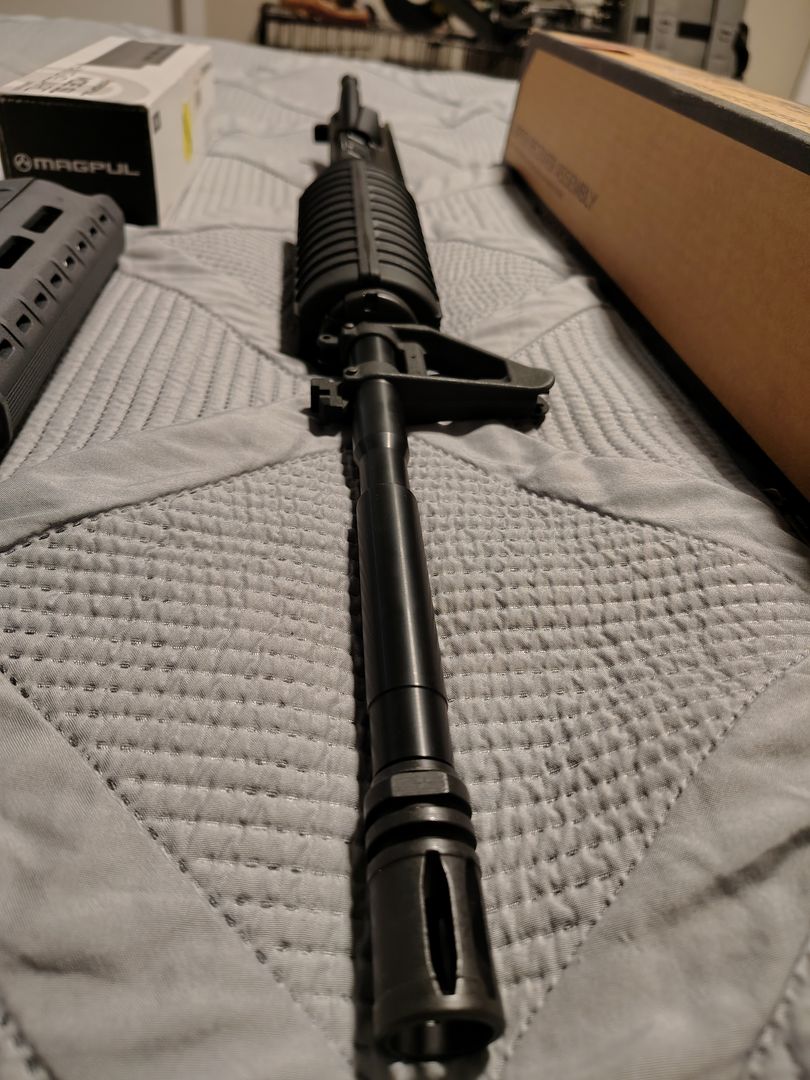 Aero Precision 16" 5.56 Pinned Carbine Barrel w/ M4 Handguard and Magpul Handguard 4