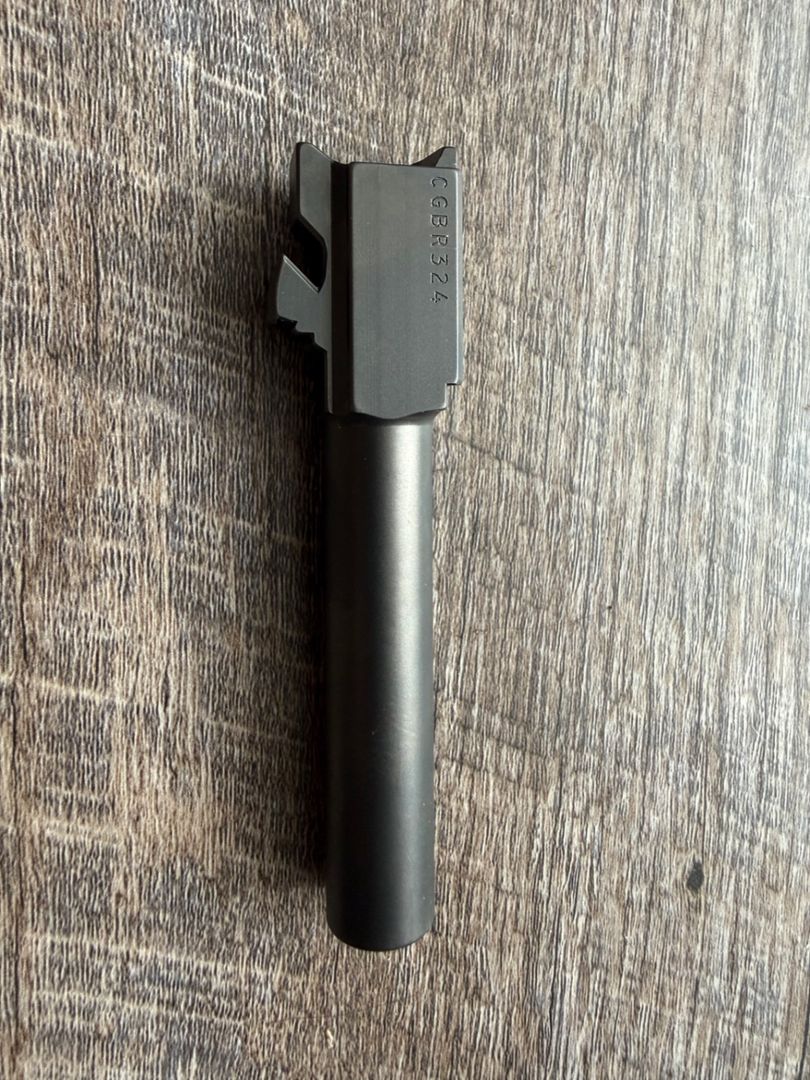 Unused Glock 19 Gen 5 OEM barrel