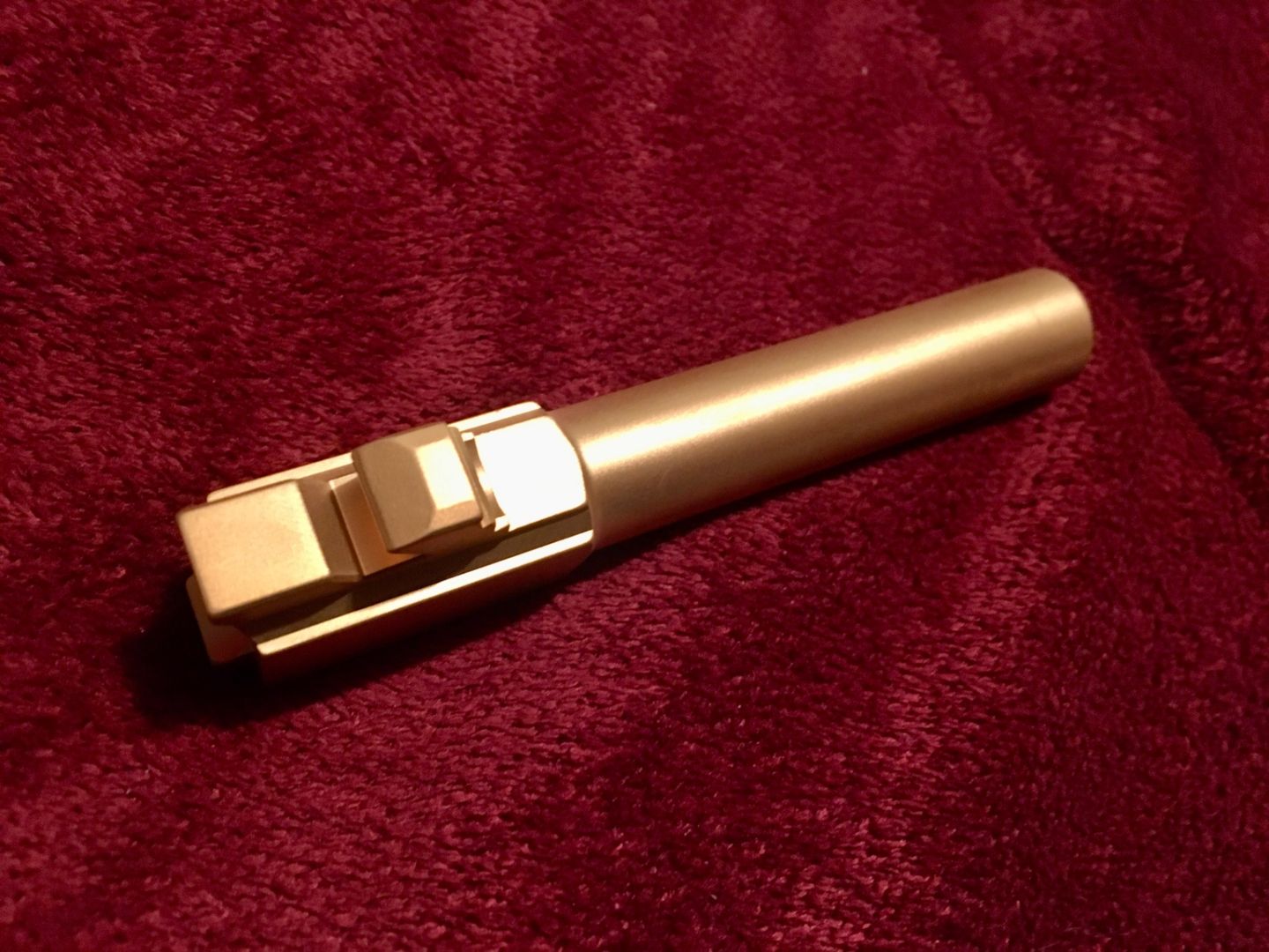 Glock 19 Gold TiN Wing Crown Barrel  3