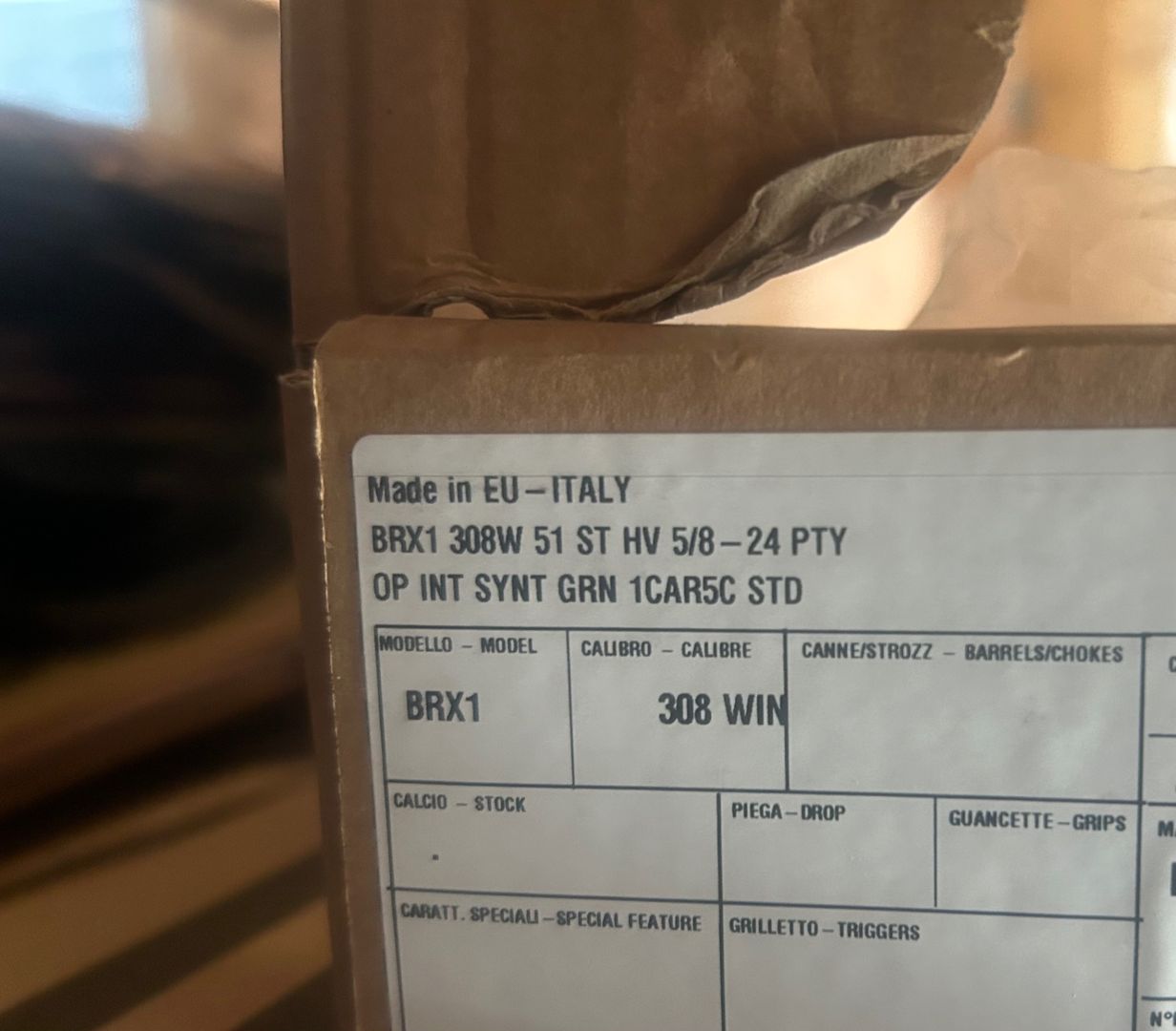 Beretta BRX1 308 win. 2