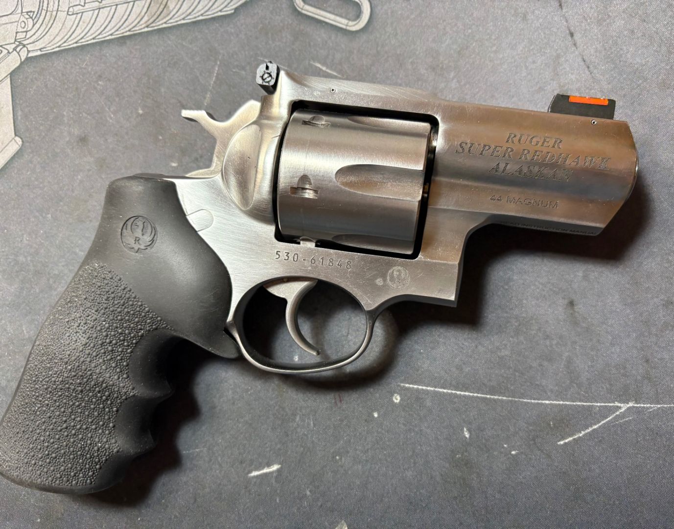 Ruger Super Redhawk Alaskan .44 Mag 2