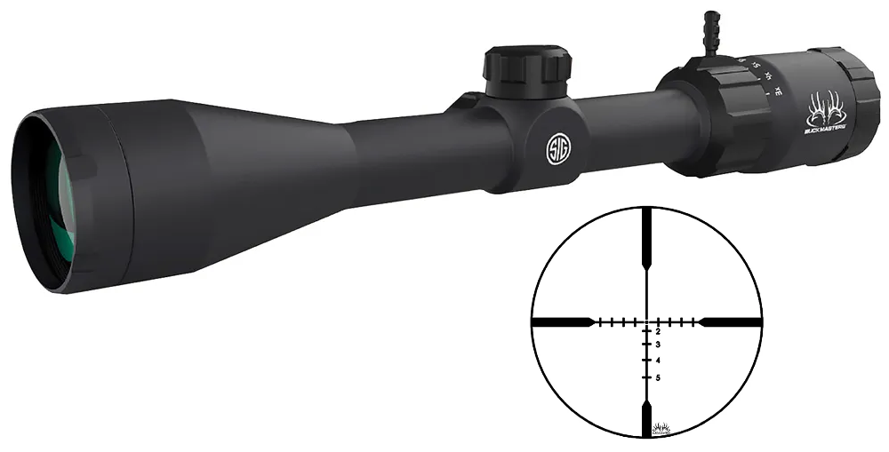 SIG SAUER Buckmasters 3–9x40 Riflescope – BDC Reticle