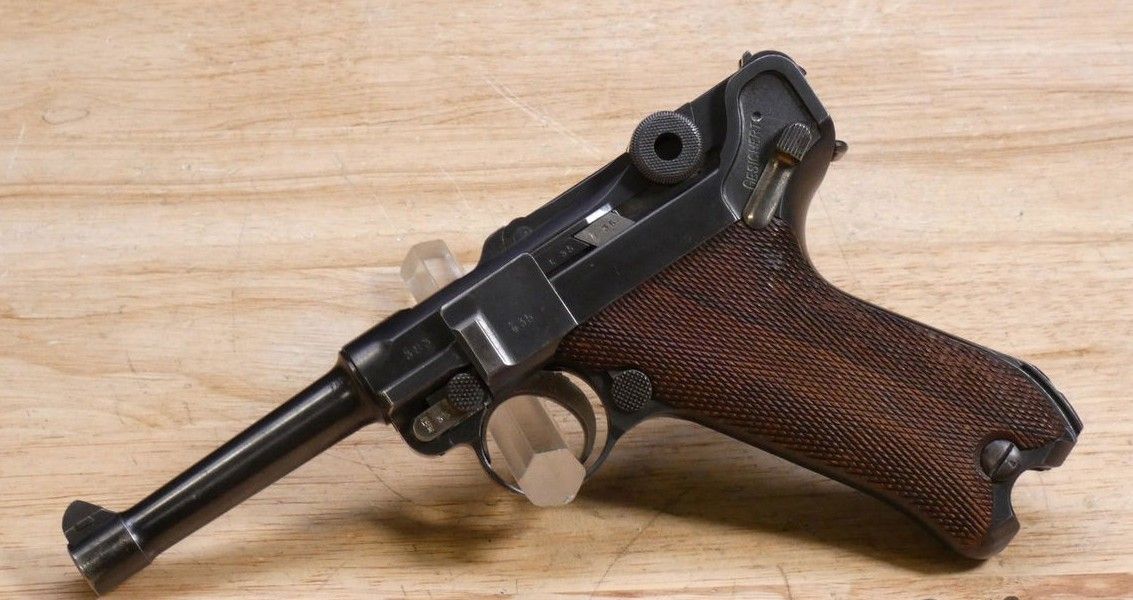 Erfurt Imperial Military Luger - 9mm - WWI- 1914 - Matching! - Holster 3