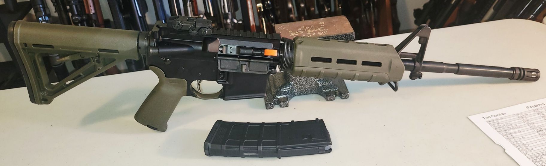 Palmetto State Armory PA-15 Green 2