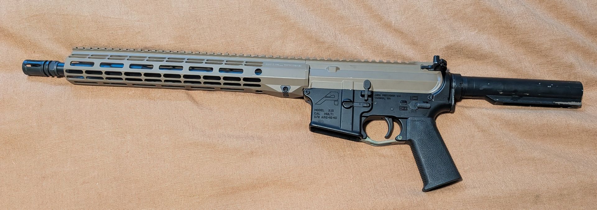 13.5" Aero Precision pistol 3