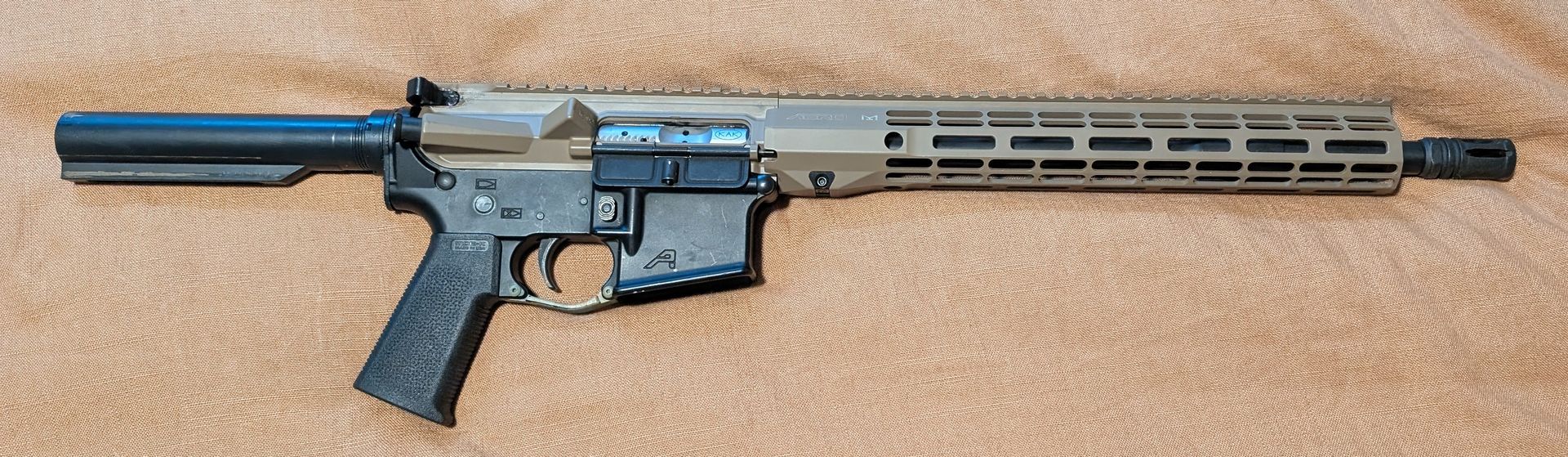 13.5" Aero Precision pistol 2