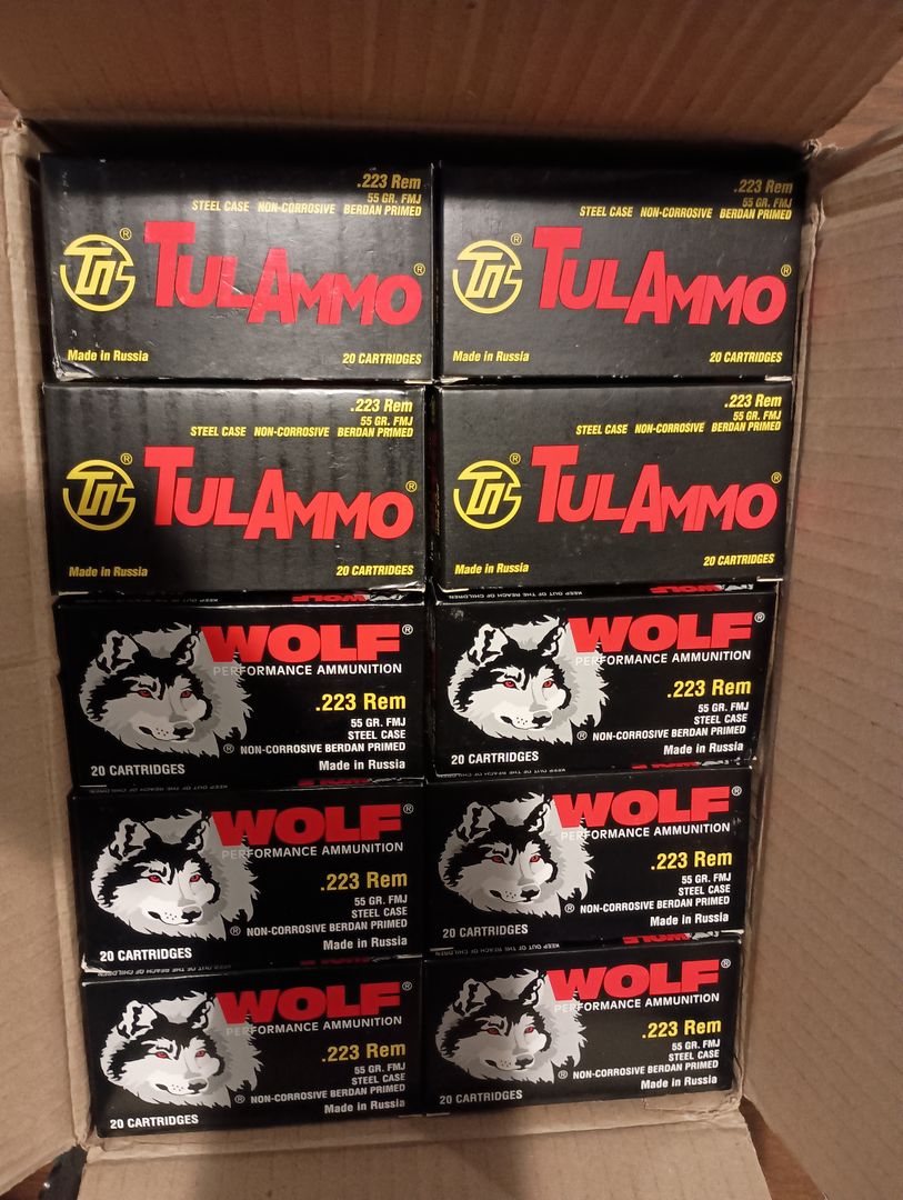 223 55gr Ammo