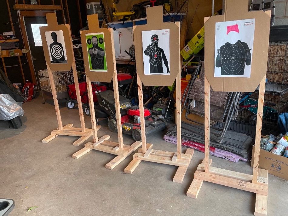 Range shooting target 