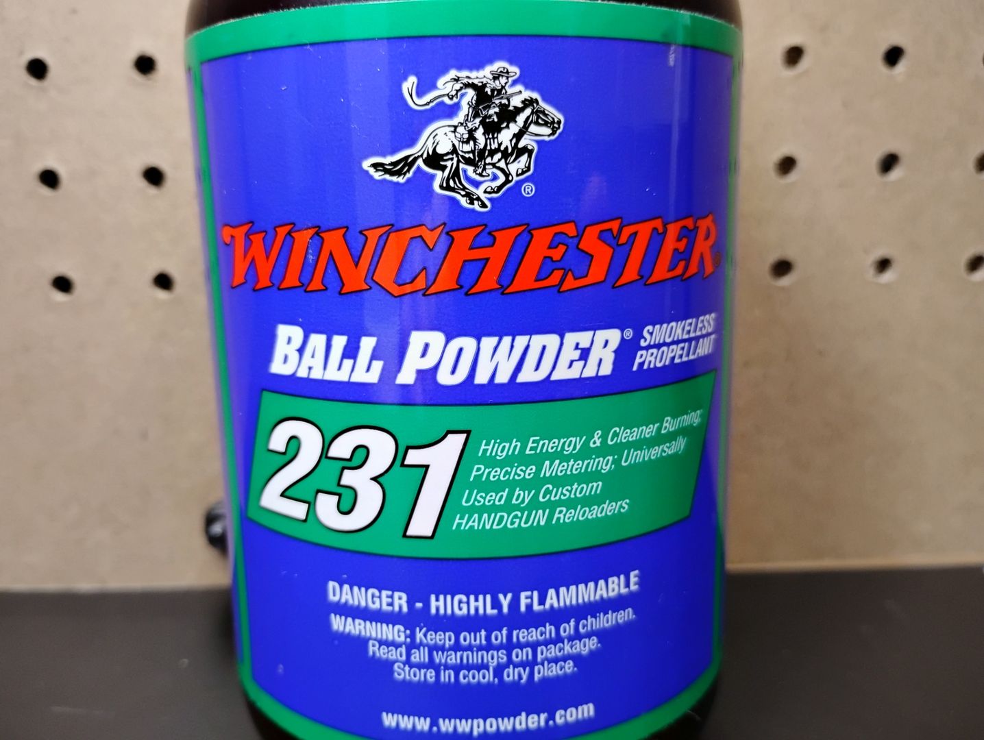 Winchester 231 Ball Powder 2