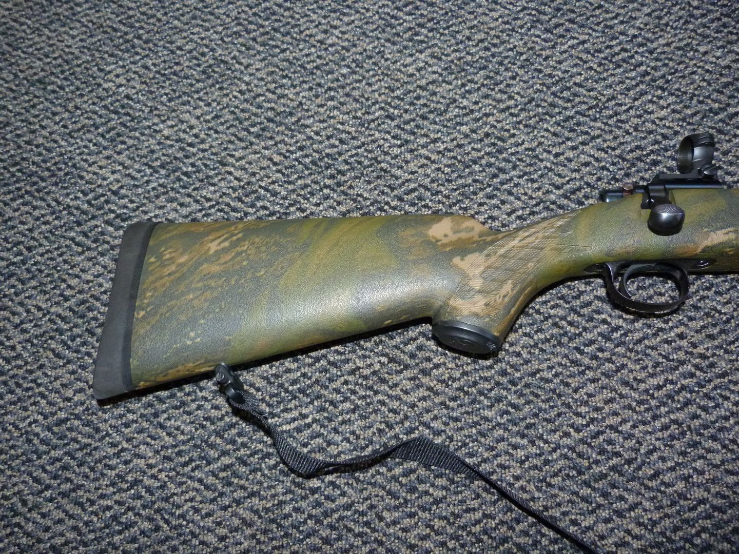 Remington 700 Custom Camo 30-06 Rifle w Bipod, Sling & Leupold Rings 2