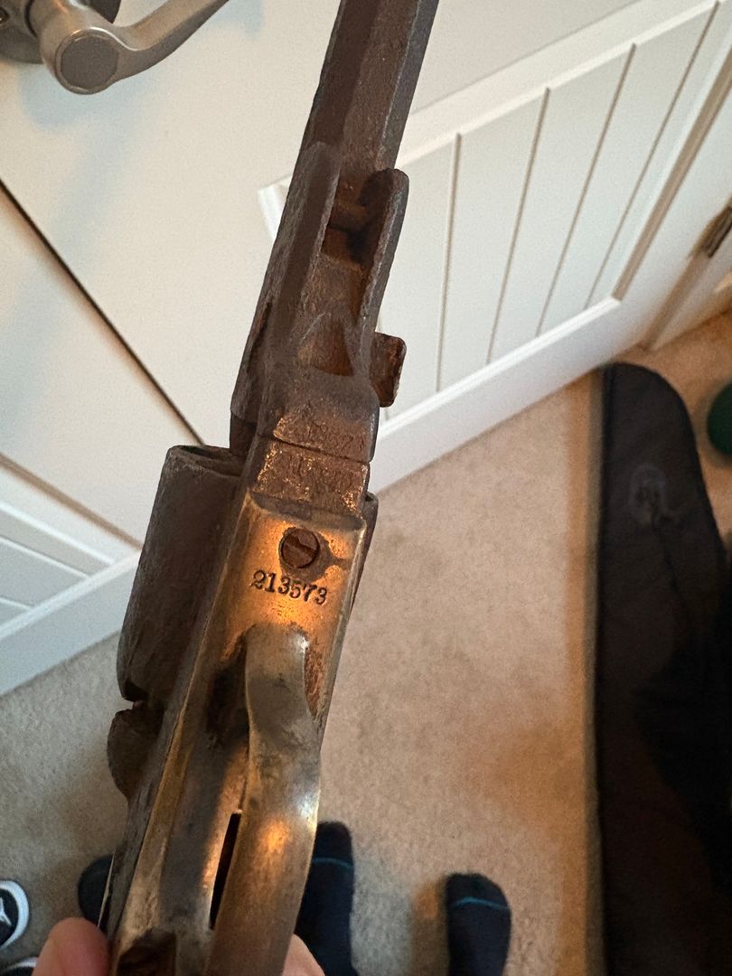 1851 NAVY PISTOL // .36 CALIBER  Featuring- OCTAGONAL BARREL  Fair- Poor Condition 2