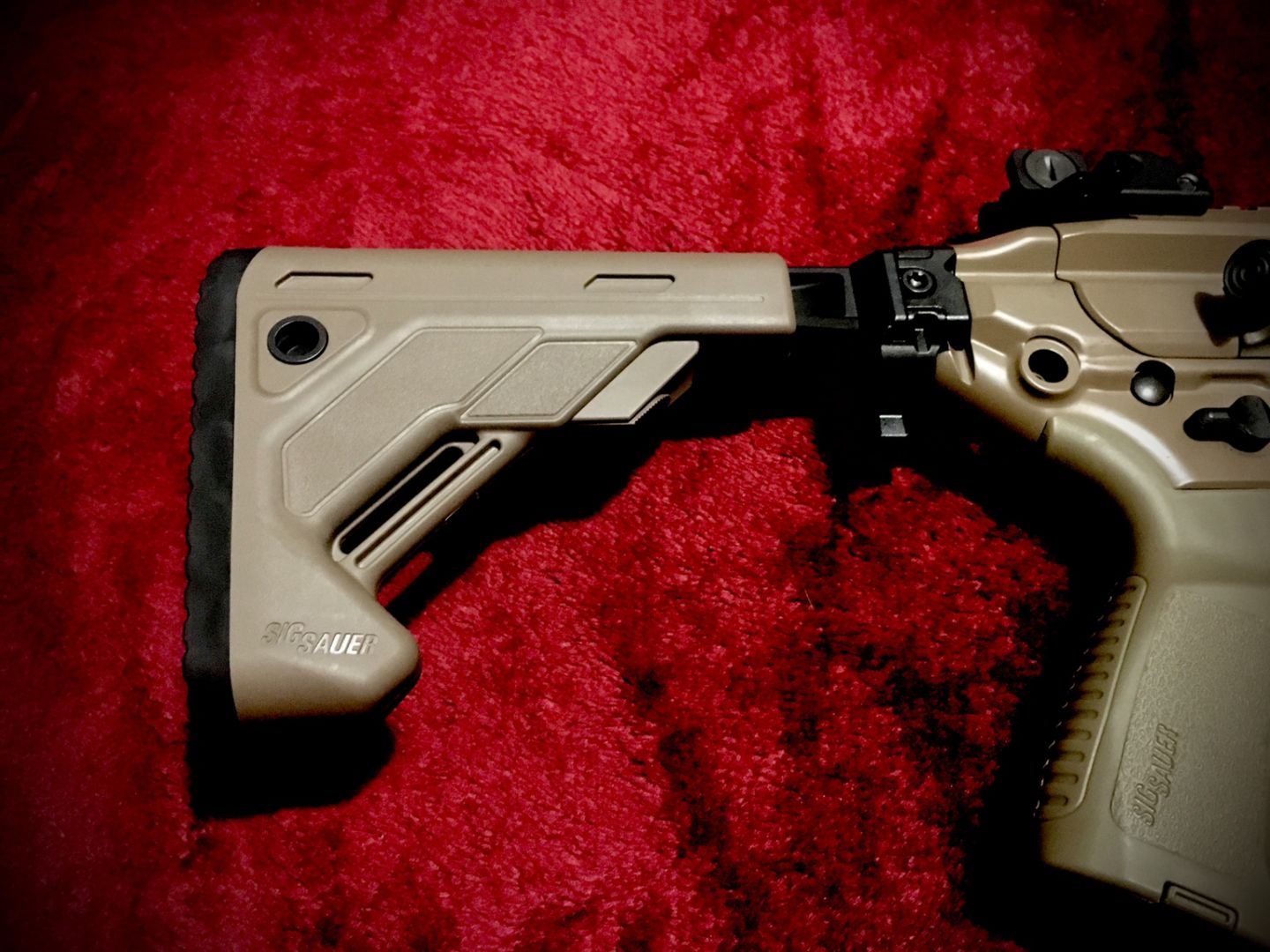 Sig Sauer MCX 1913 Folder FDE  4