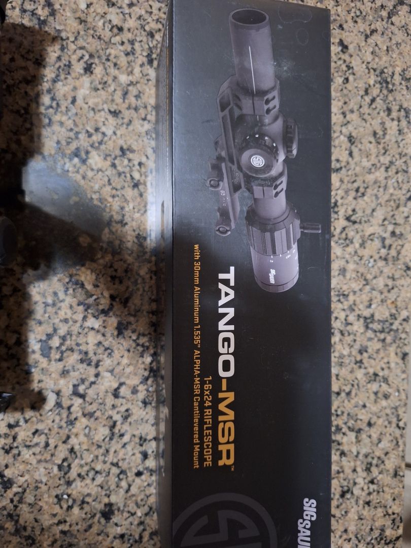 Diamondback DB-15 AR-15 with Sig Tango 1-6 LPVO 3