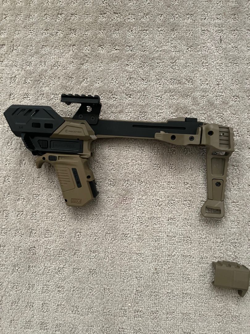 Recover Tactical S-Pro Pistol Stabilizer Conversion Kit for Glock, Canik, PDP 4