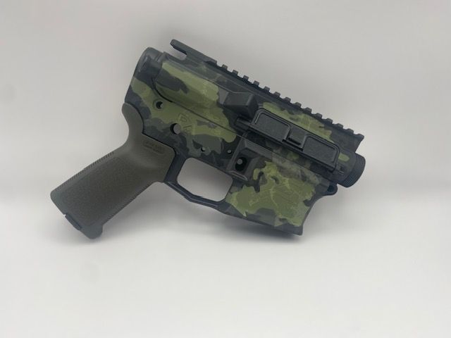 Aero Precision M4E1 Green Mossy Oak Builders Kit 2