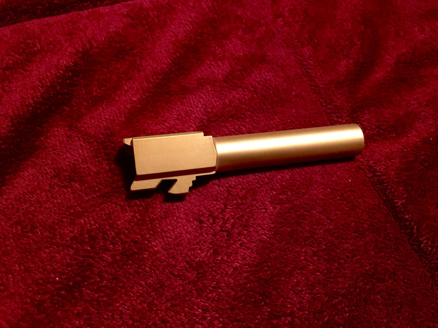 Glock 19 Gold TiN Crown Barrel