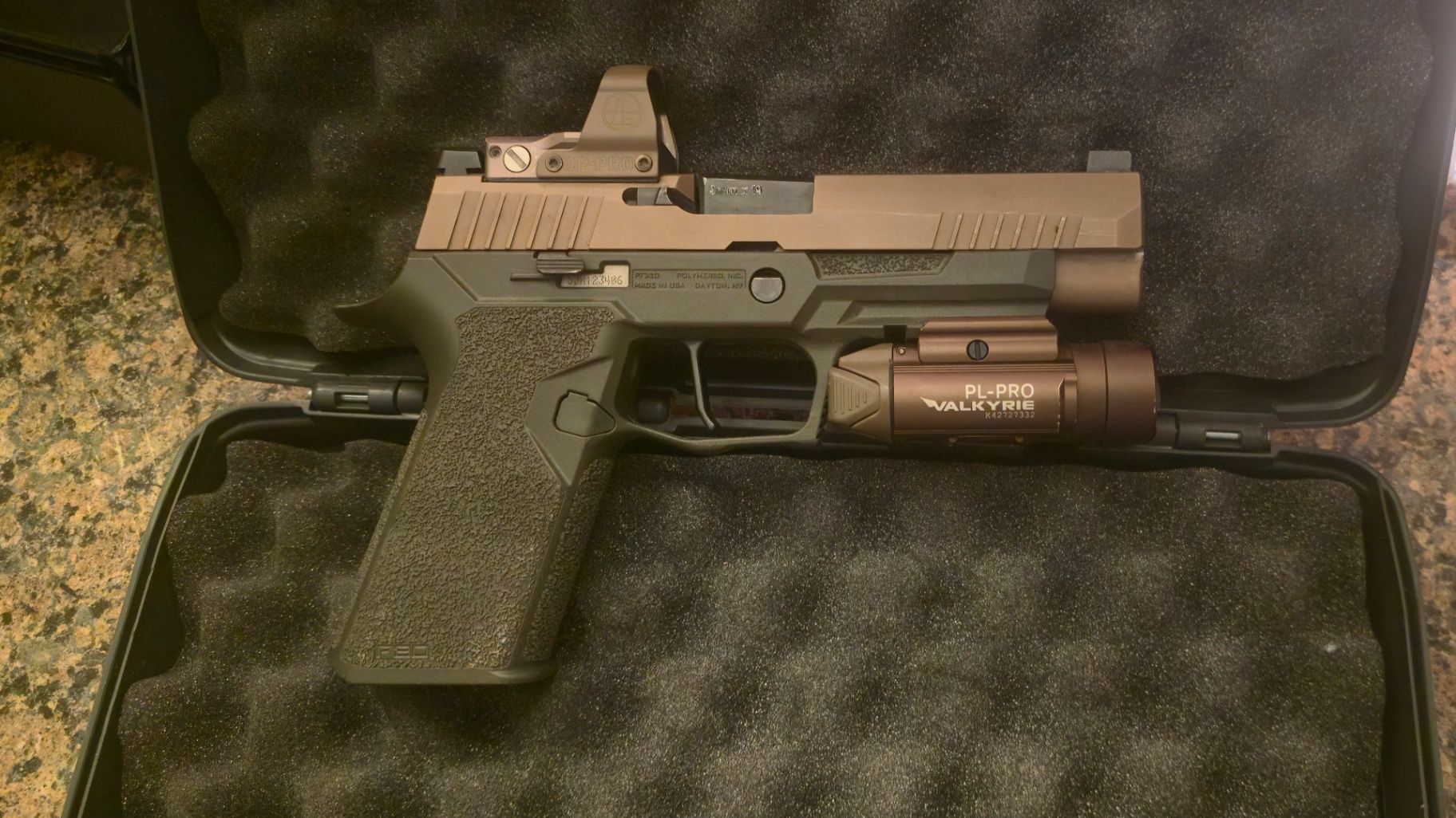 Sig Sauer P320 XVtac (With Leupold DPP optic, apex trigger, extras!) 3