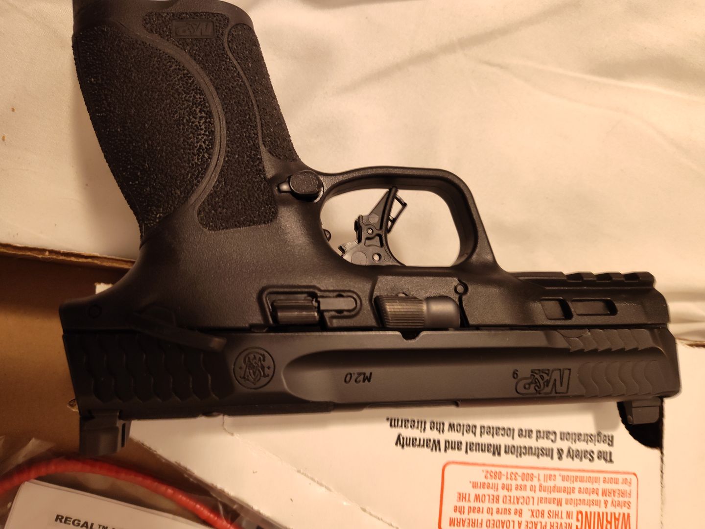 S&W M&P 9MM FULL SIZE, MOS READY