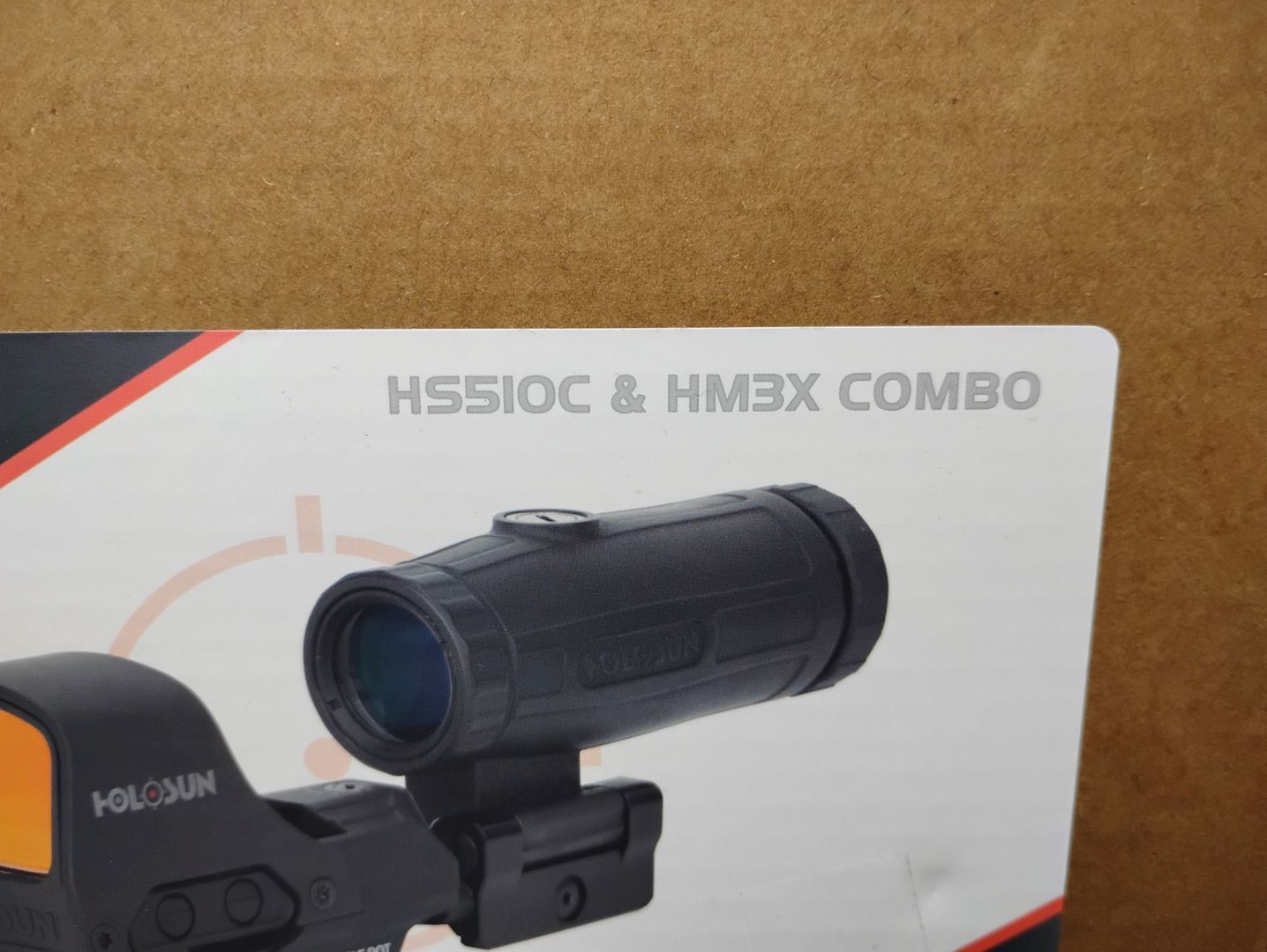 Holosun HS510C 3x Circle Dot Sight w/HM3X Magnifier Combo 2