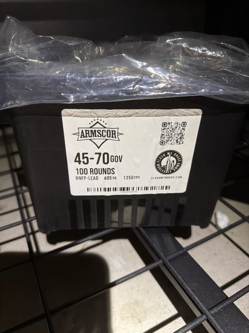 45-70 GOV Armacor 405 GR. 1350 FPS (100 rounds)