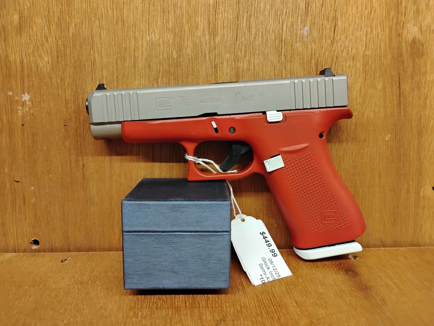 GLOCK 48 9mm Semi-Auto Pistol (Red) 2