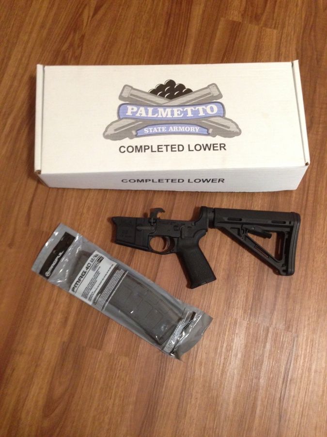 PSA Complete Magpul Lower Ar-15 receiver Brand new With Sealed PMAG 40rounds