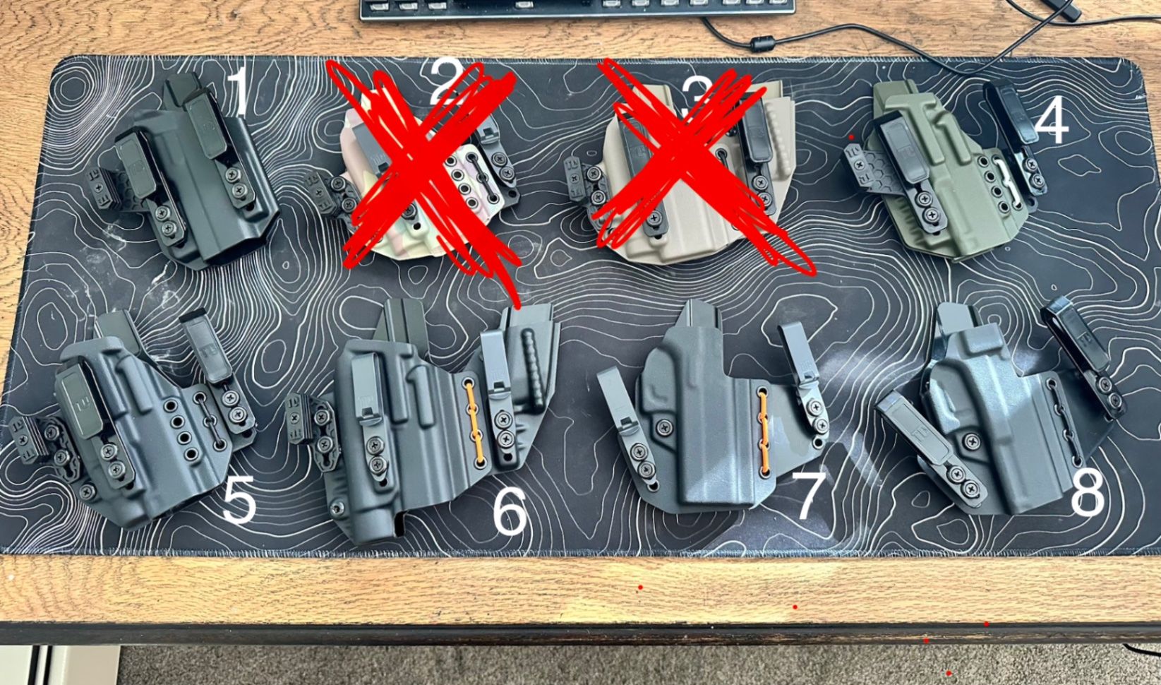 Tier 1 Concealed Holsters