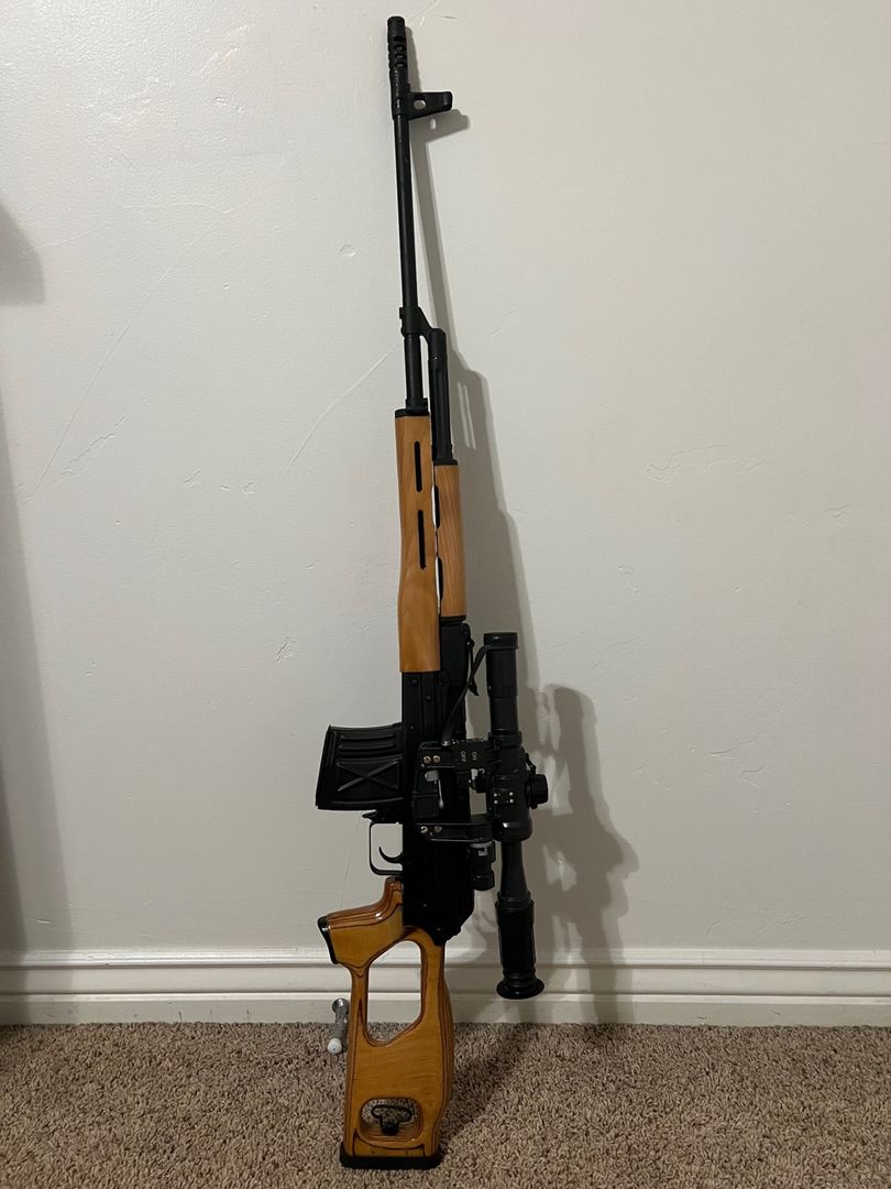 DRACO 7.62X54R Romanian PSL-54R w/ Novosibirsk 4X22-1 Electric