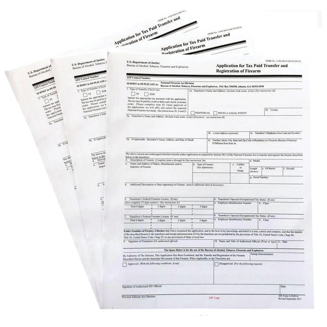 NFA Paperwork 