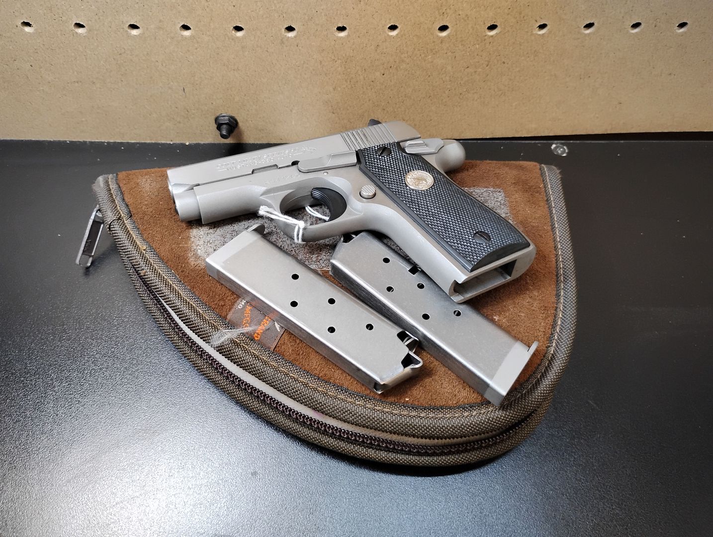 Colt MKIV/Series '80 Mustang .380 Plus II Stainless Pistol 5