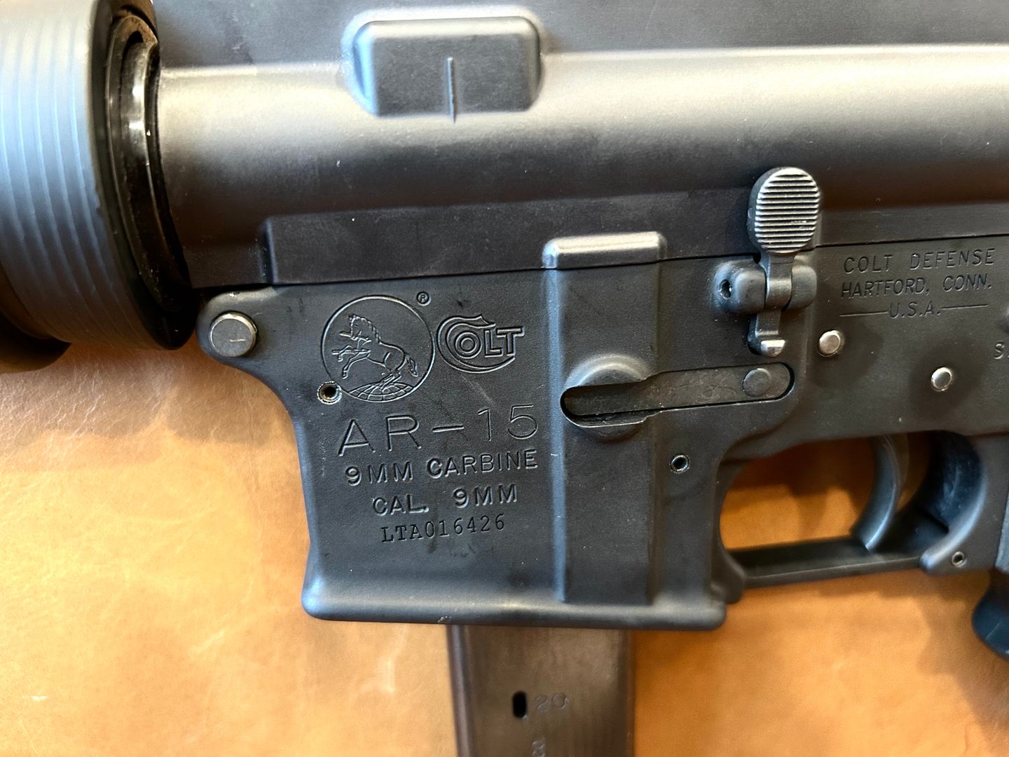 Rare Colt 9mm Department of Energy DOE AR15 with Additional Colt Upper 4
