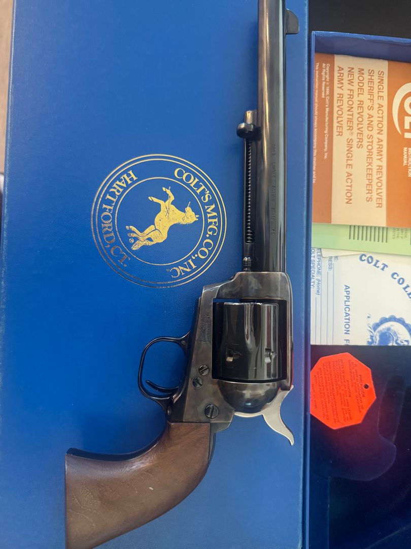 Colt SAA 7 1/2” Black Powder Frame 3rd Generation 2