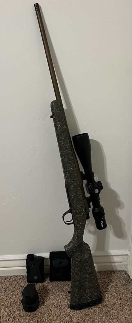 Christensen Arms Mesa Model 14 6.5 Creedmoor Bronze/Green Bolt Action Rifle 2