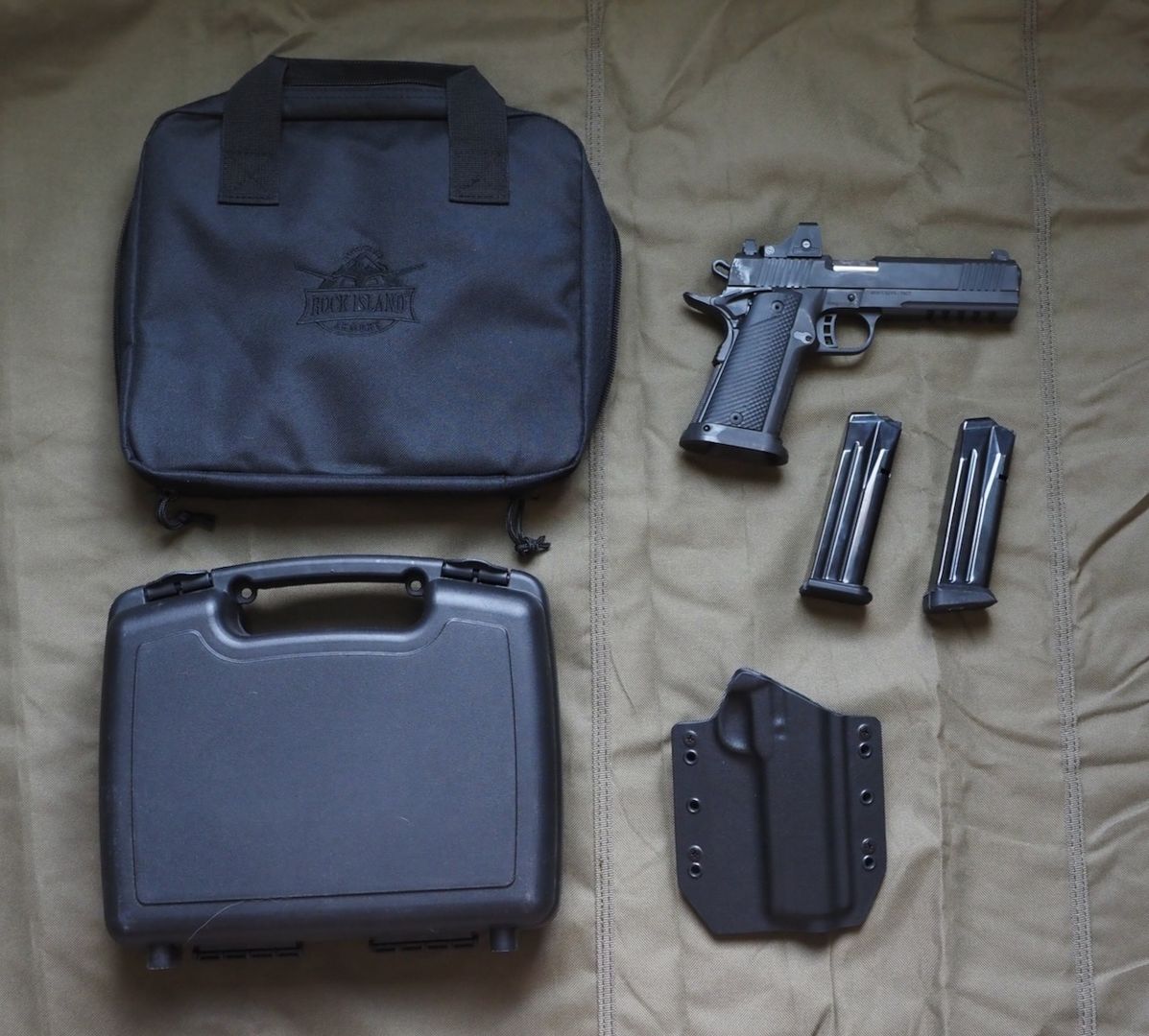 Rock Island Double Stack 2011 with Optic 9mm 3