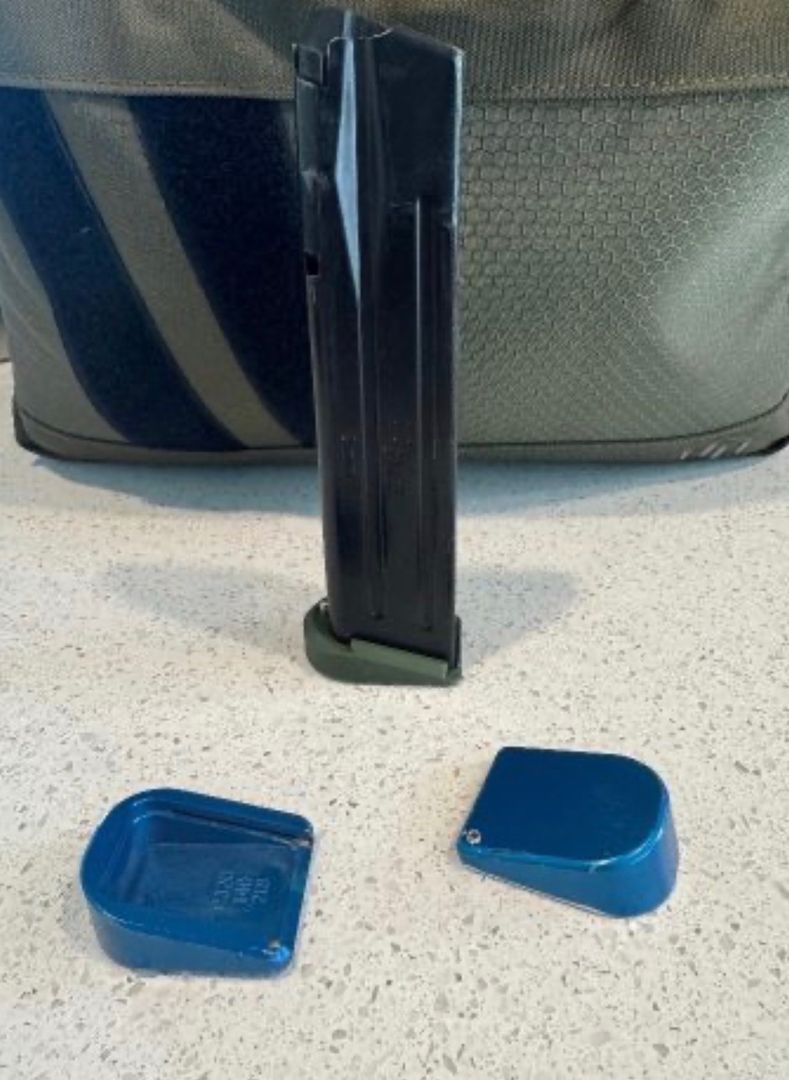 Springer Precision +1 base pad for P320 Blue 2