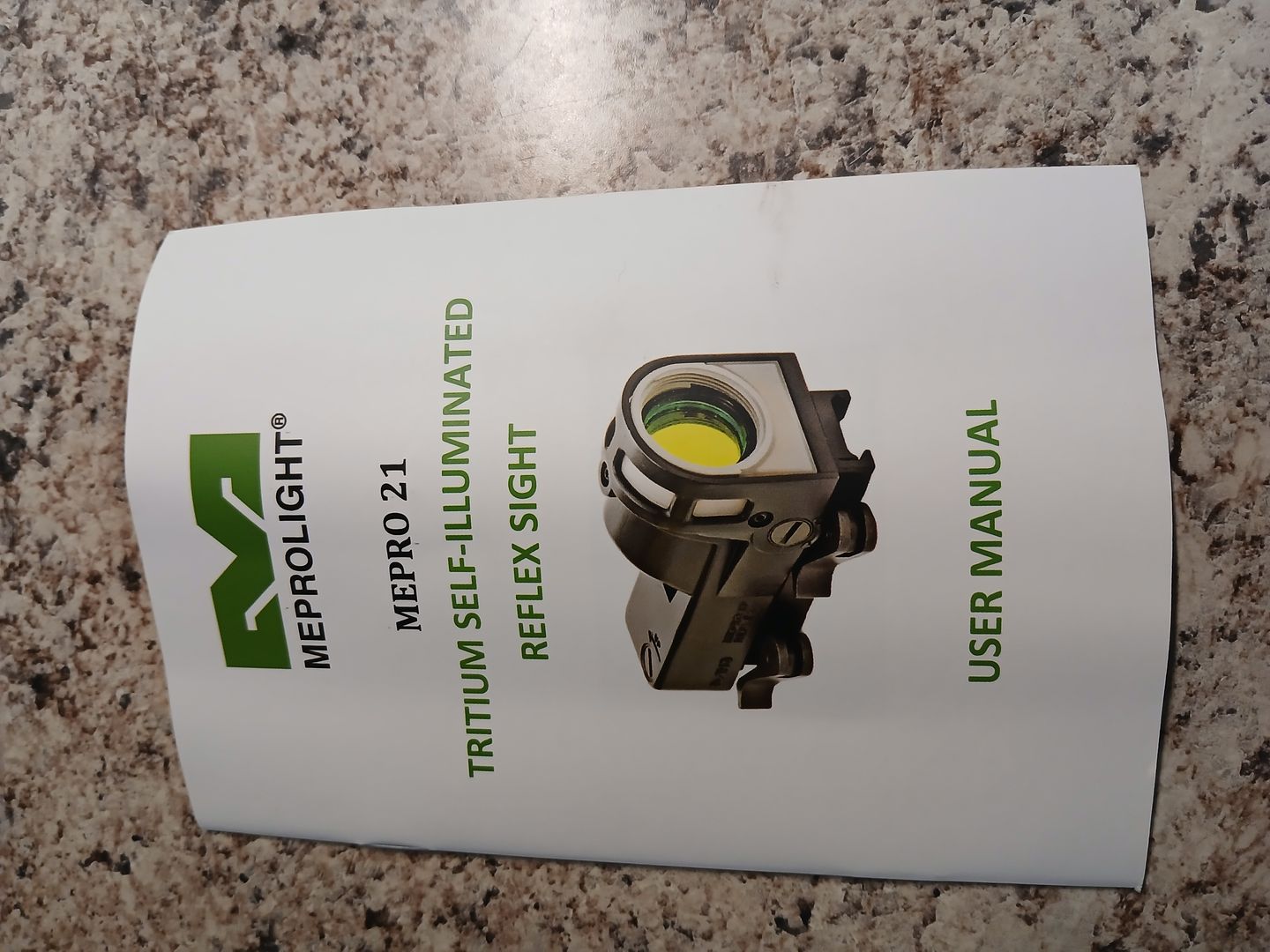 Meprolight M21 Amber dot sight 4moa 4